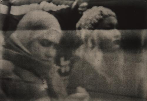 "2 Frauen"Photoradierung,Öl,Zeichnung2016