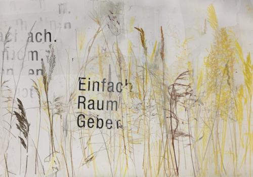 Einfach.Raum.Geben2022Material Druck,collage 2800€